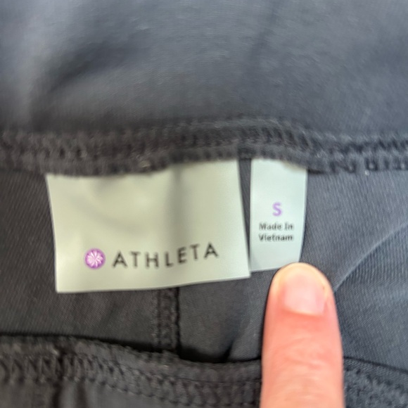 Athleta Women's Charcoal Leggings - Picture 4 of 4